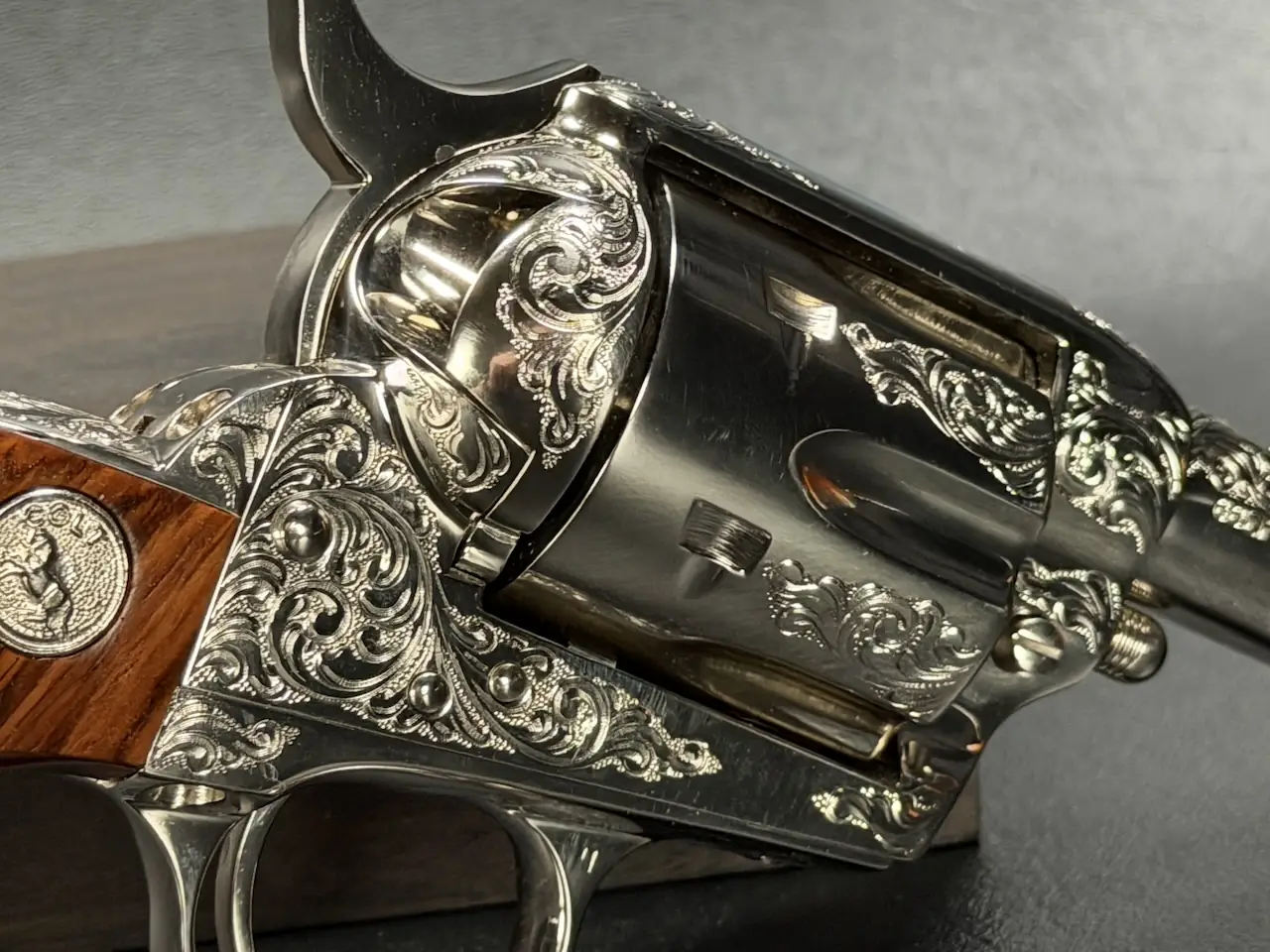 Colt SAA Sheriff's Model Engraved .44-40 — Luxus Collection